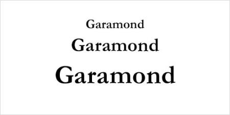 garamond